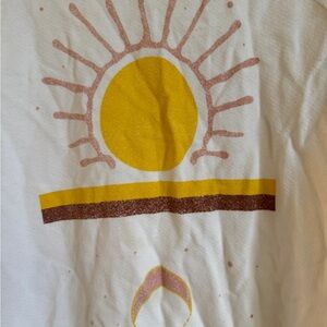 Mate the Label sweatshirt with sun/moon design size small